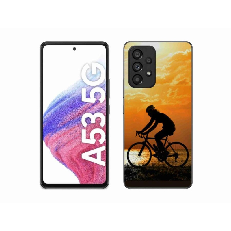 Gél borító mmCase Samsung Galaxy A53 5G - kerékpározás