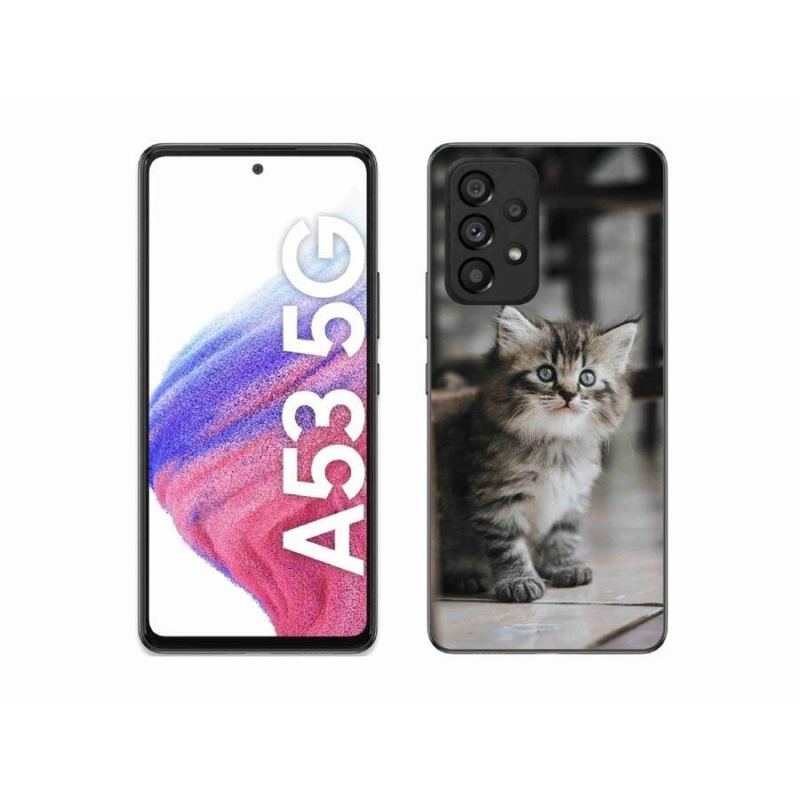 Zselés borítás mmCase Samsung Galaxy A53 5G - cica