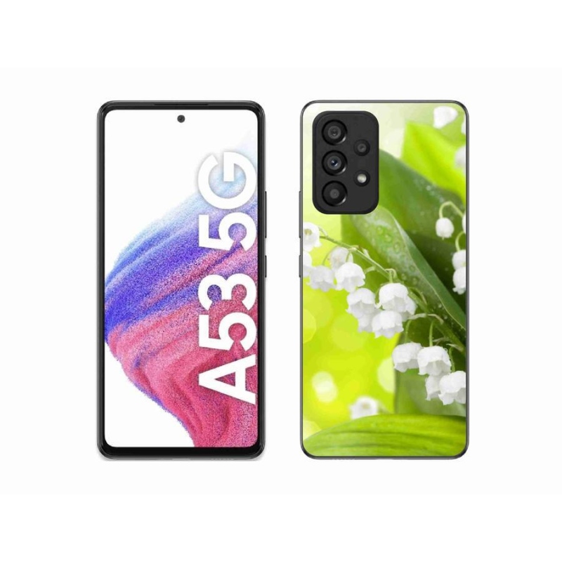 Gél borító mmCase a mobiltelefonon Samsung Galaxy A53 5G - lily of the valley