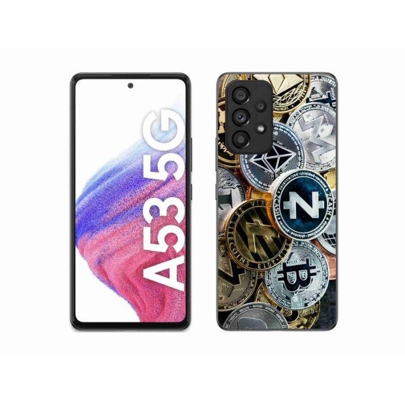Gél borítás mmCase Samsung Galaxy A53 5G - kriptovalutákhoz