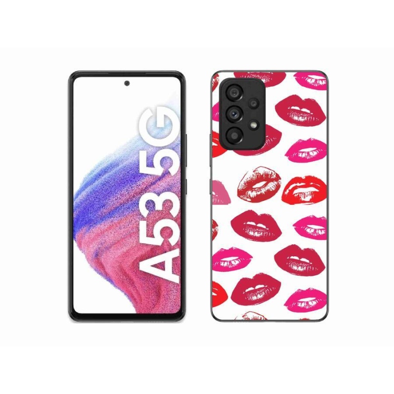 Zselés borítás mmCase Samsung Galaxy A53 5G - ajkakhoz