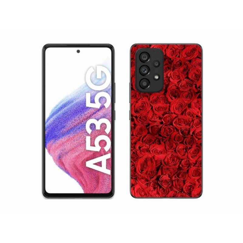 Zselés borítás mmCase Samsung Galaxy A53 5G - rózsaszínű
