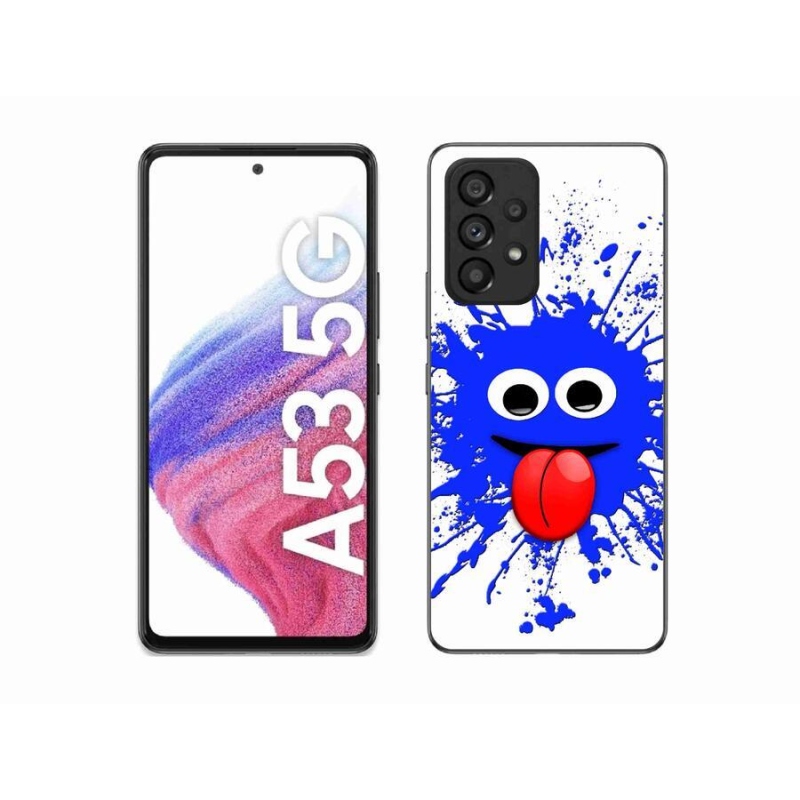 Gél védőburkolat mmCase Samsung Galaxy A53 5G - szellem