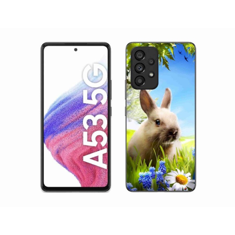 Zselés borítás mmCase Samsung Galaxy A53 5G - nyuszi