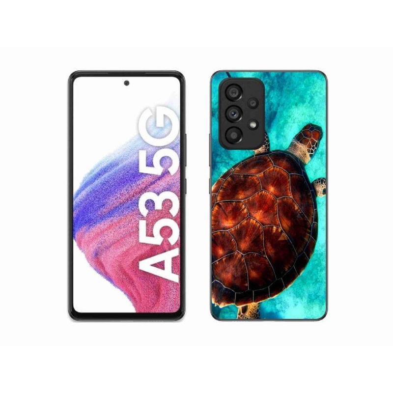 Zselés borítás mmCase Samsung Galaxy A53 5G - teknősbéka