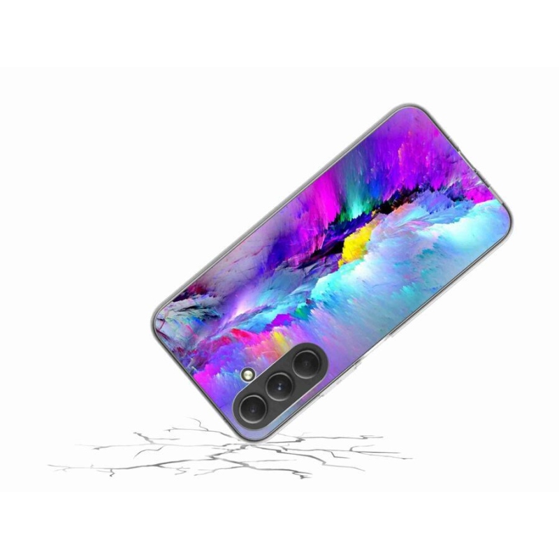Zselés borítás mmCase Samsung Galaxy A54 5G - absztrakt