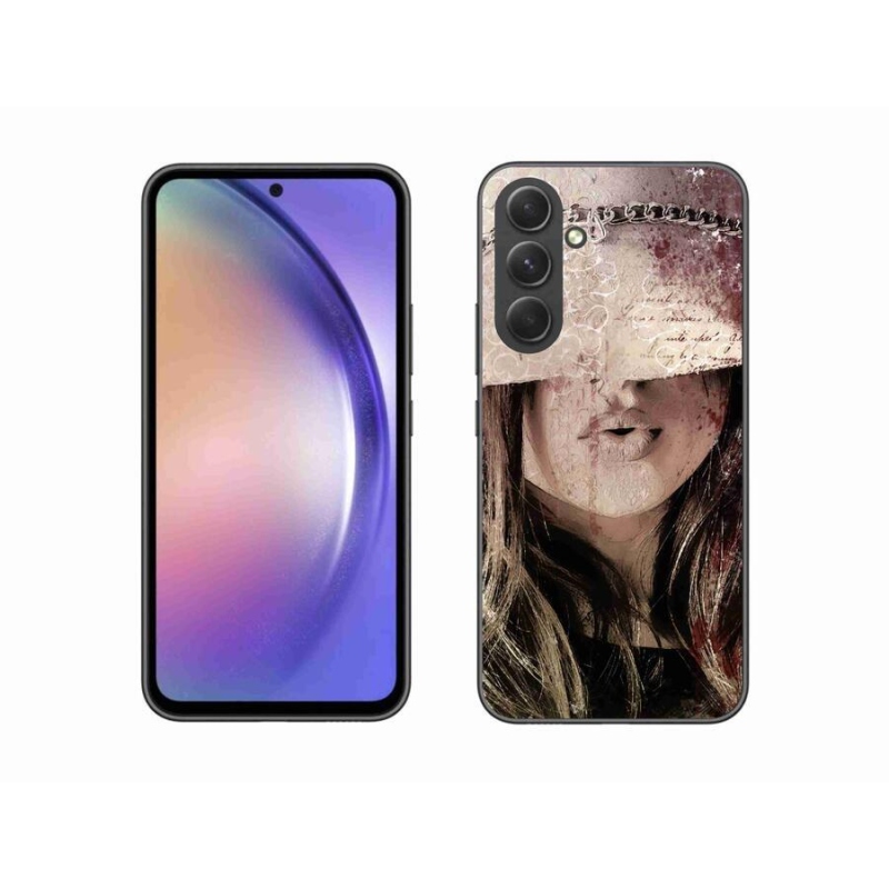 Gél védőhuzat mmCase Samsung Galaxy A54 5G - lányhoz