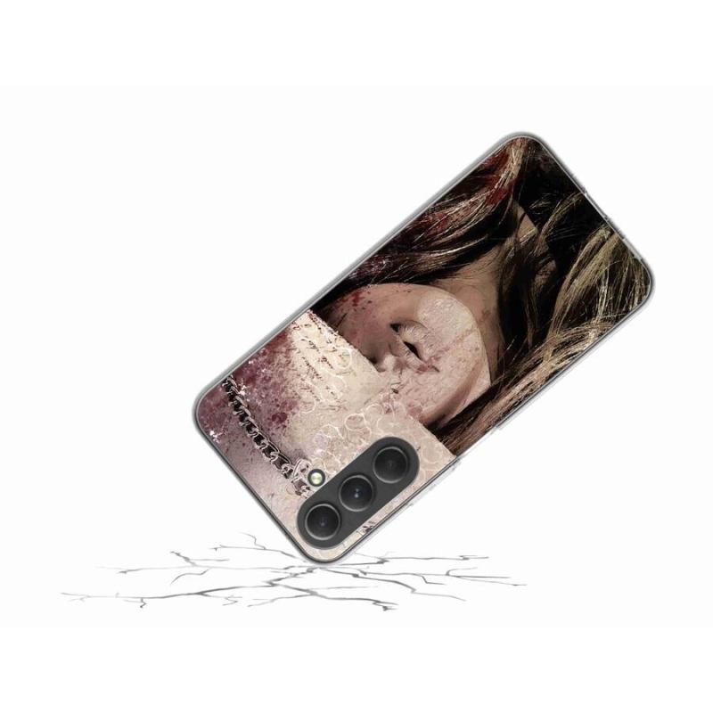Gél védőhuzat mmCase Samsung Galaxy A54 5G - lányhoz