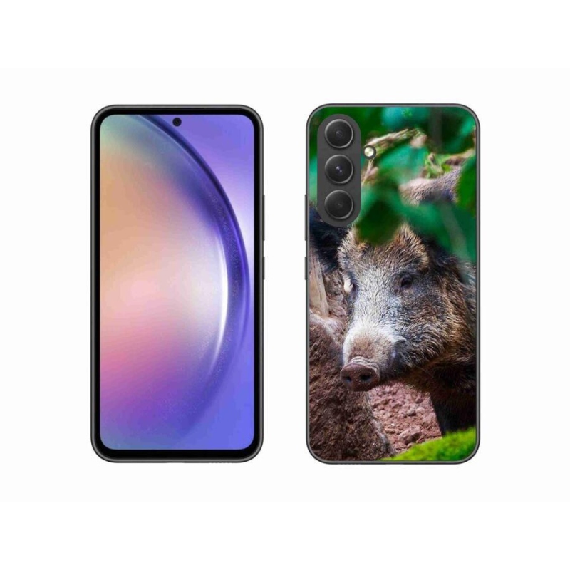 Gél borító mmCase Samsung Galaxy A54 5G - vaddisznóhoz