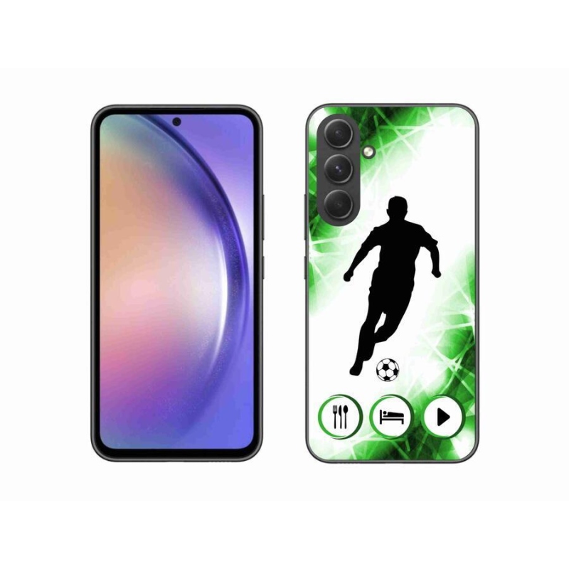 Gél védőhuzat mmCase Samsung Galaxy A54 5G - focista számára