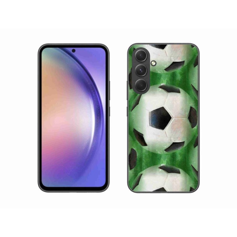 Gél borítás mmCase a mobiltelefon Samsung Galaxy A54 5G - focilabda