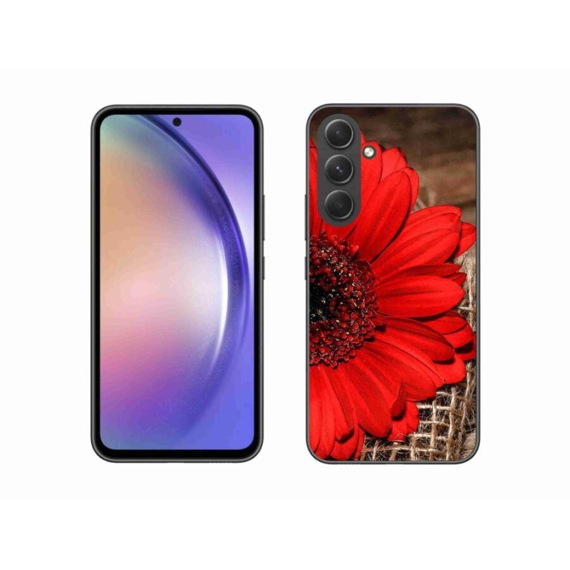 Gél borítás mmCase Samsung Galaxy A54 5G - gerbera