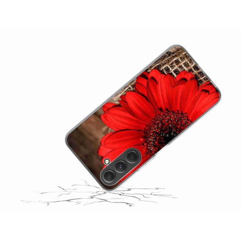 Gél borítás mmCase Samsung Galaxy A54 5G - gerbera