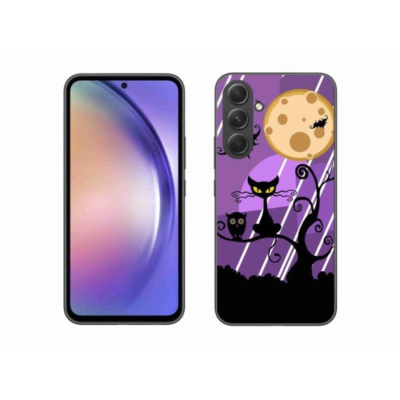 Gél borítás mmCase Samsung Galaxy A54 5G - halloween