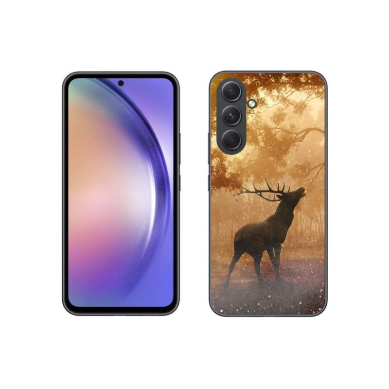 Zselés borítás mmCase Samsung Galaxy A54 5G - szarvas a vadászaton