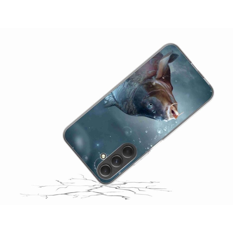 Gél borítás mmCase Samsung Galaxy A54 5G - ponty és buborékok