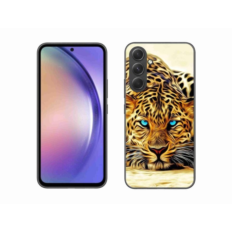 Zselés borítás mmCase Samsung Galaxy A54 5G - rajzfilm tigrishez