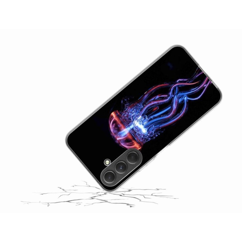 Zselés borítás mmCase Samsung Galaxy A54 5G - medúza