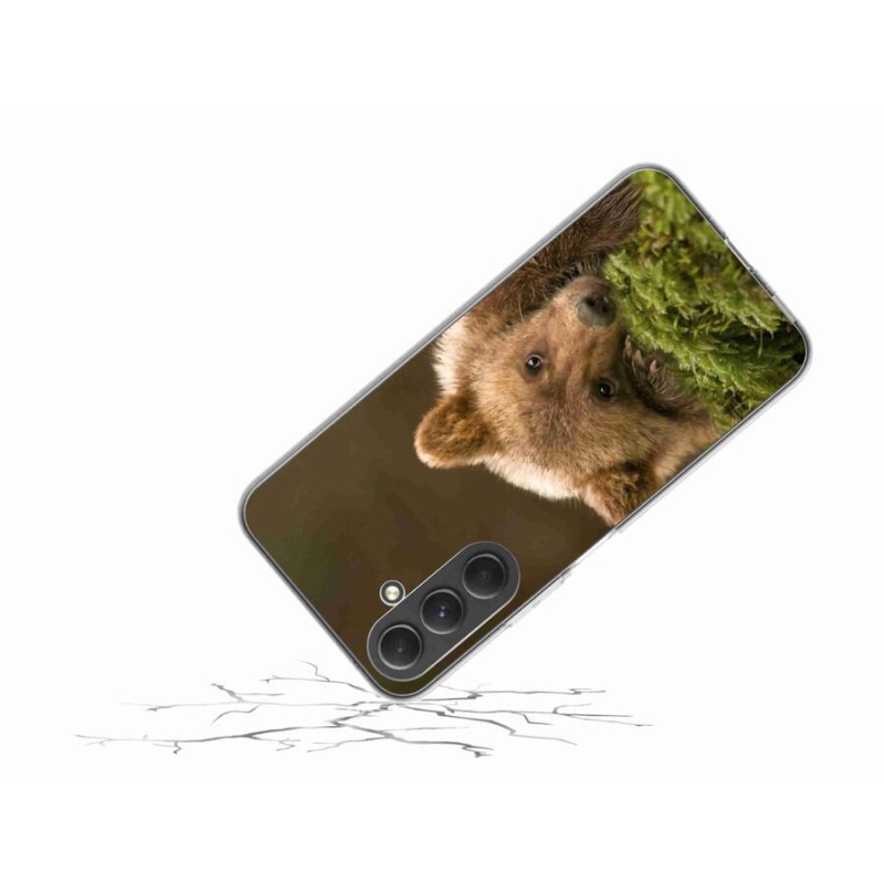 Zselés borítás mmCase Samsung Galaxy A54 5G - medve