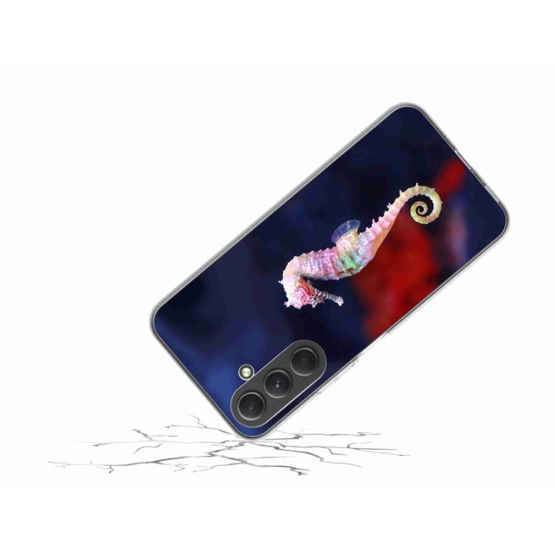 Zselés borítás mmCase Samsung Galaxy A54 5G - csikóhalakhoz