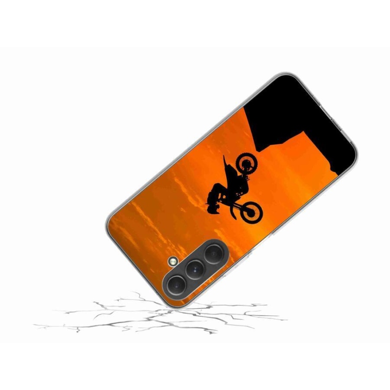 Zselés borítás mmCase Samsung Galaxy A54 5G - motocross