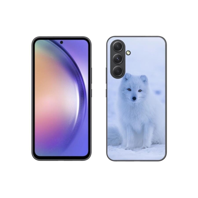 Zselés borítás mmCase Samsung Galaxy A54 5G - polár róka