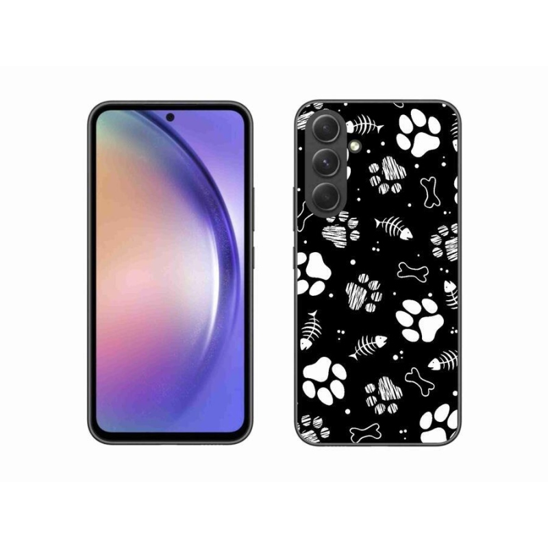 Zselés borítás mmCase Samsung Galaxy A54 5G - kutyamancsok