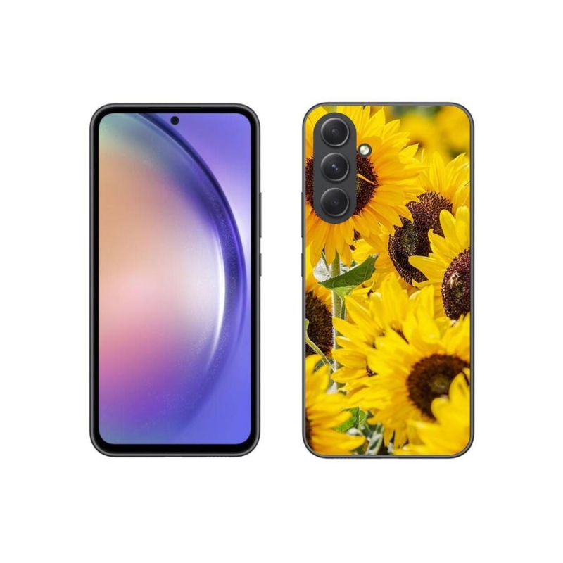 Zselés borítás mmCase Samsung Galaxy A54 5G - Napraforgó