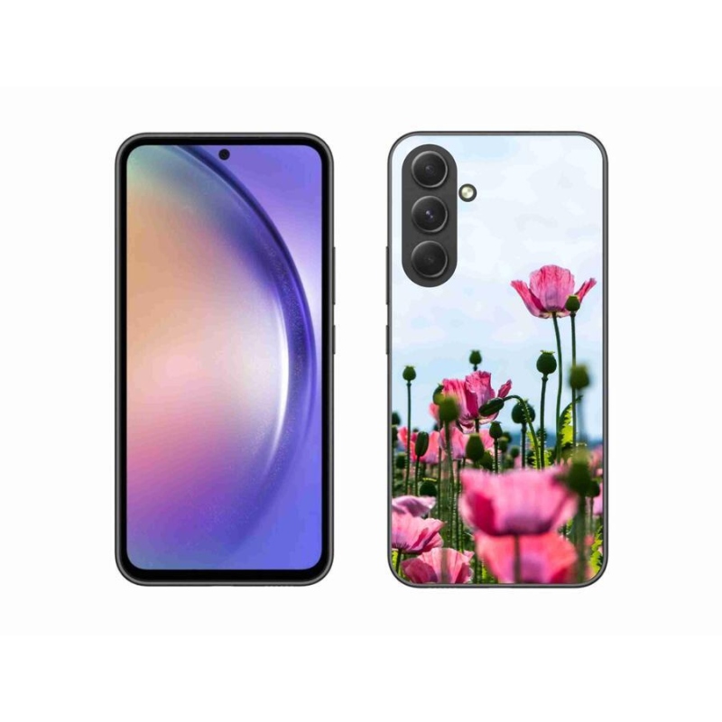 Gél védőhuzat mmCase Samsung Galaxy A54 5G - mákos színben
