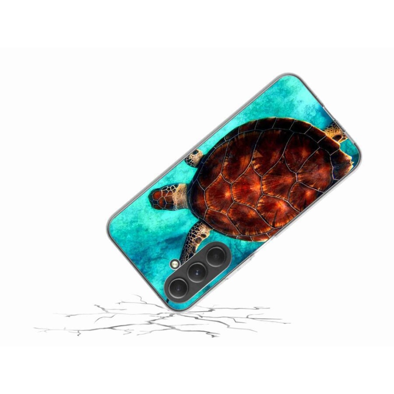 Gél védőhuzat mmCase Samsung Galaxy A54 5G - teknősbéka