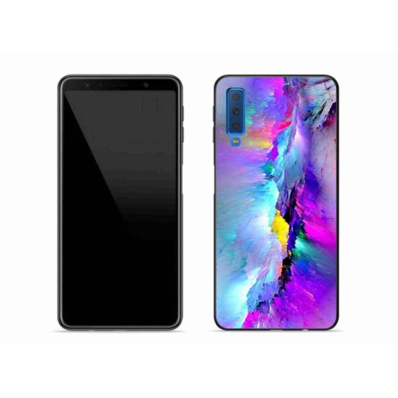 Zselés borítás mmCase Samsung Galaxy A7 (2018) - absztrakt