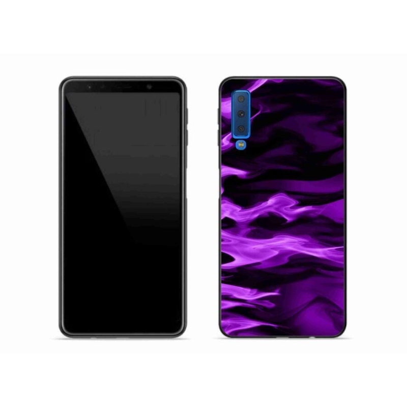 Gél borítás mmCase Samsung Galaxy A7 (2018) - absztrakt minta 9