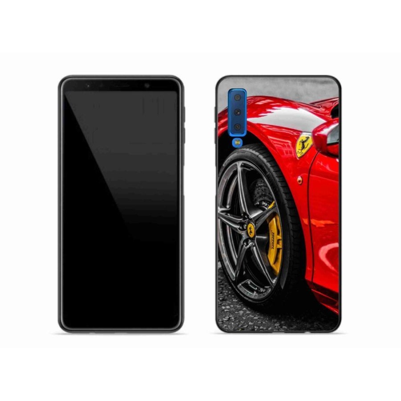 Zselés borítás mmCase Samsung Galaxy A7 (2018) - autó 1