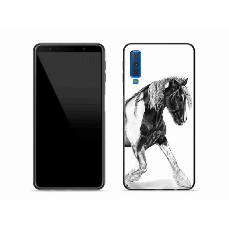 Zselés borítás mmCase Samsung Galaxy A7 (2018) - ló