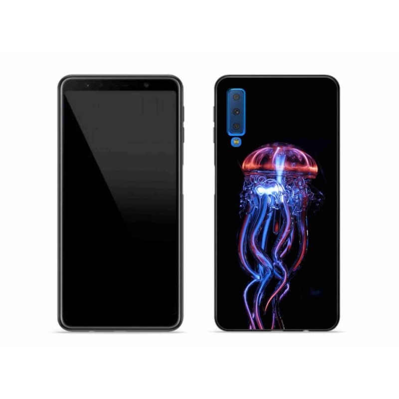 Zselés borítás mmCase Samsung Galaxy A7 (2018) - medúza