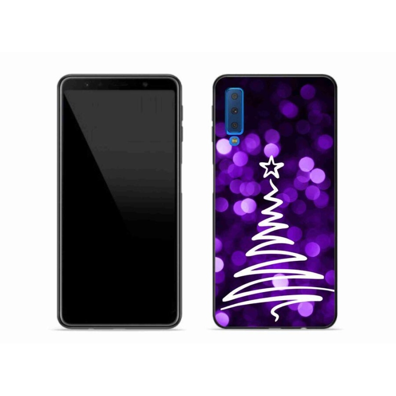 Gél védőhuzat mmCase Samsung Galaxy A7 (2018) - fa