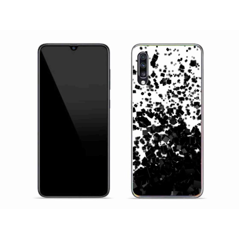Zselés borítás mmCase Samsung Galaxy A70 készülékhez - absztrakt minta 1