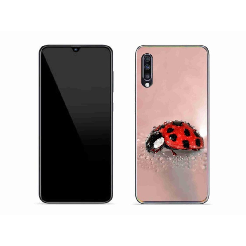 Zselés borítás mmCase Samsung Galaxy A70 készülékhez - katicabogár