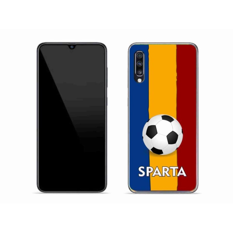 Zselés borítás mmCase Samsung Galaxy A70 - futball 1