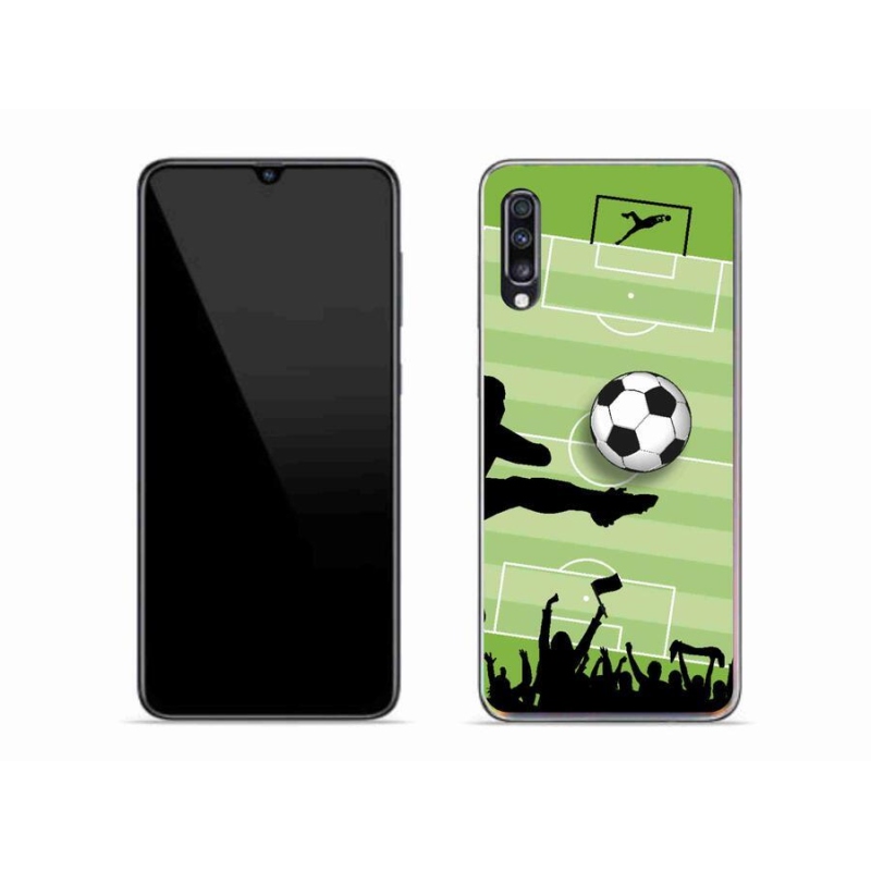 Gél borítás mmCase Samsung Galaxy A70 - futball 3