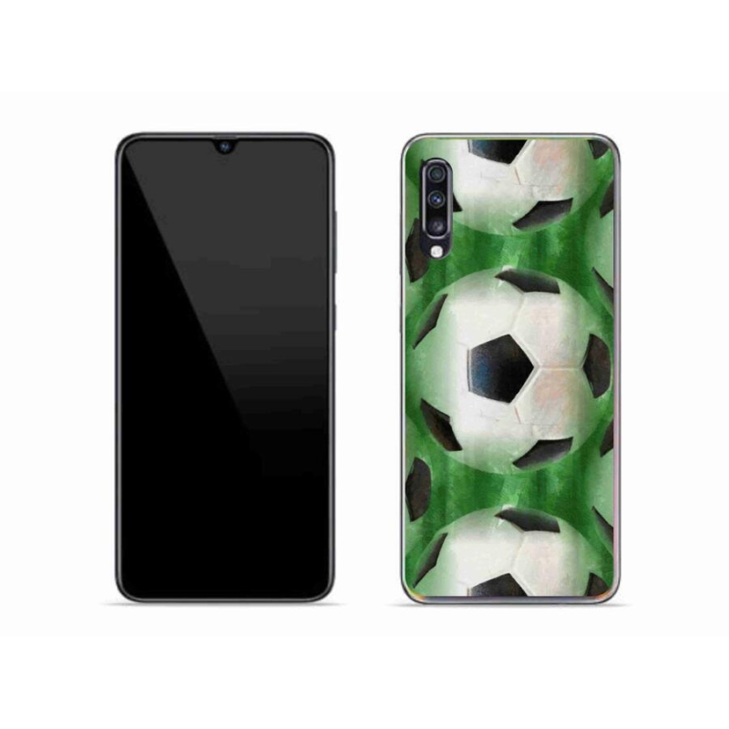 Gél borítás mmCase Samsung Galaxy A70 - focilabda