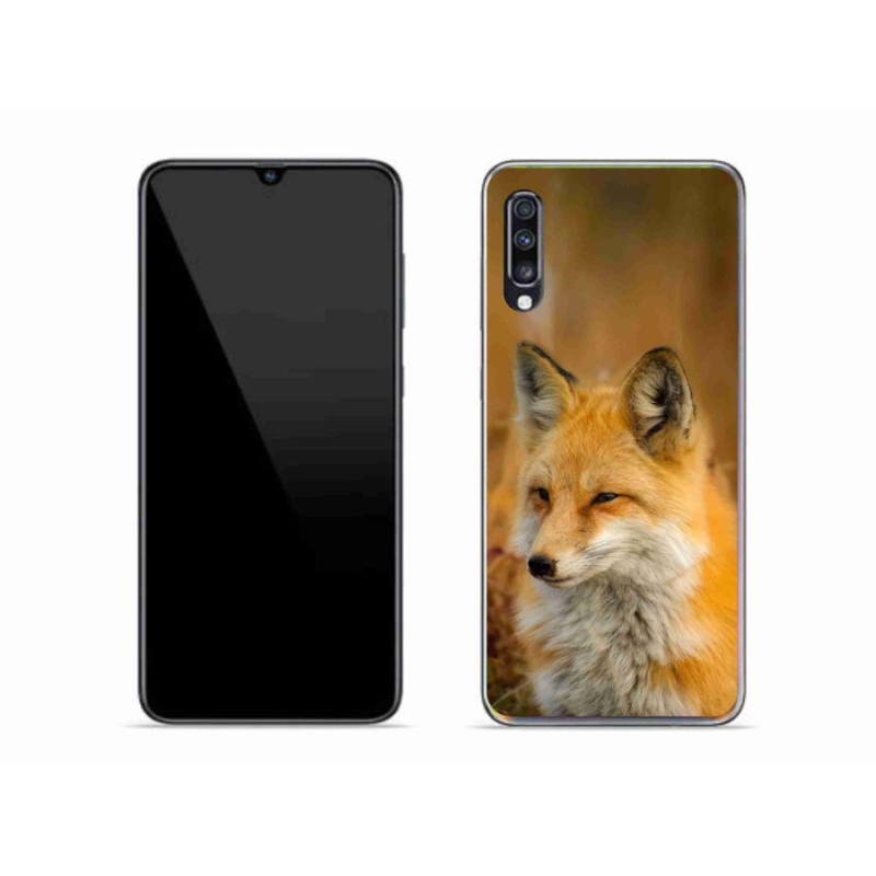 Gél védőhuzat mmCase Samsung Galaxy A70 - rókakék