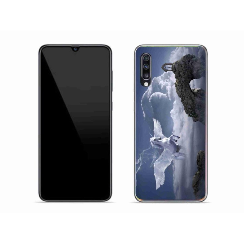 Zselés borítás mmCase Samsung Galaxy A70 készülékhez - pegazus