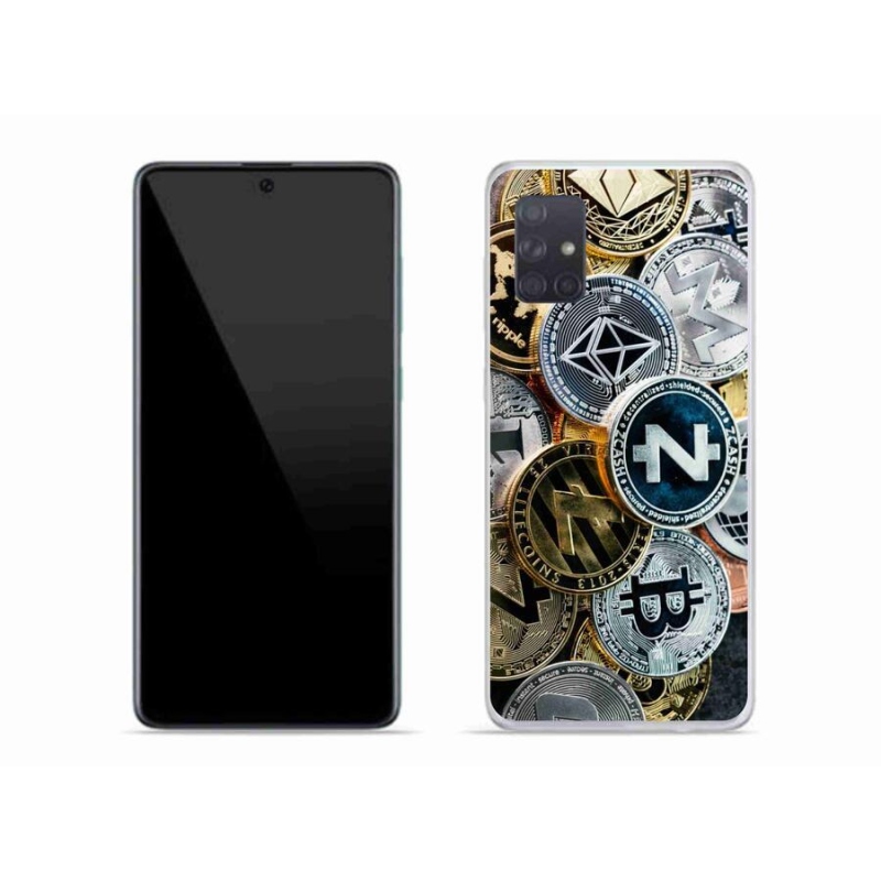 Gél borítás mmCase Samsung Galaxy A71 - kriptovalutákhoz