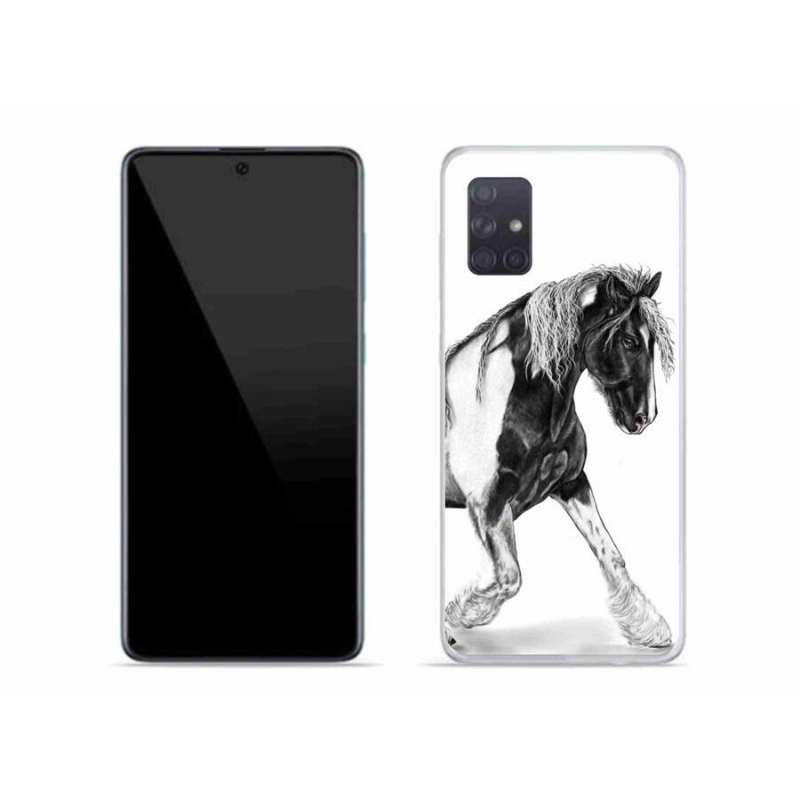 Zselés borítás mmCase Samsung Galaxy A71 - ló
