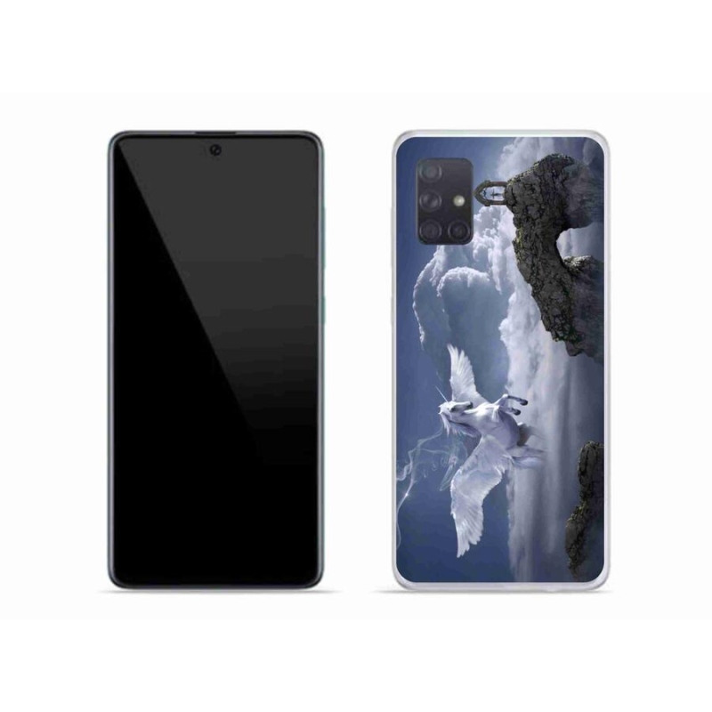 Zselés borítás mmCase Samsung Galaxy A71 készülékhez - pegazus