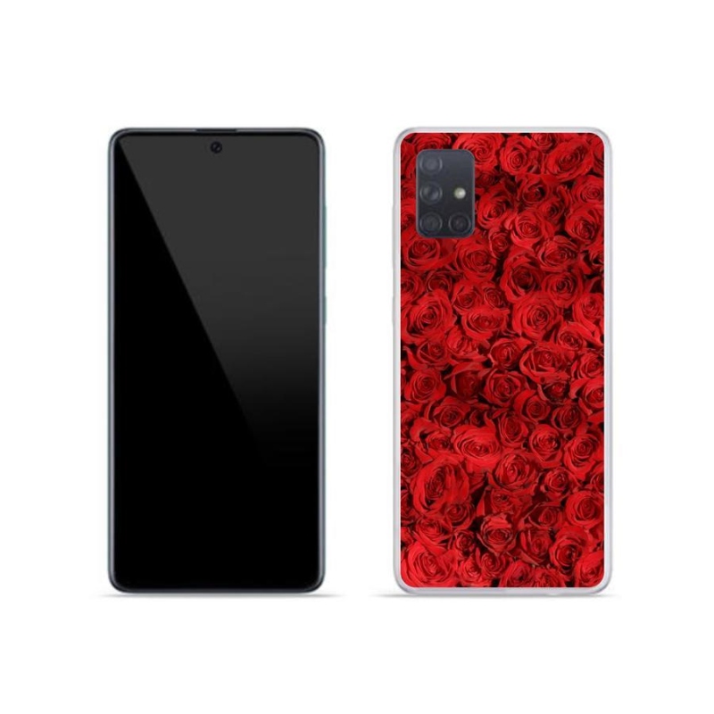 Zselés borítás mmCase Samsung Galaxy A71 - rózsaszínű