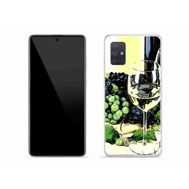 Gél borító mmCase Samsung Galaxy A71 - pohár borhoz