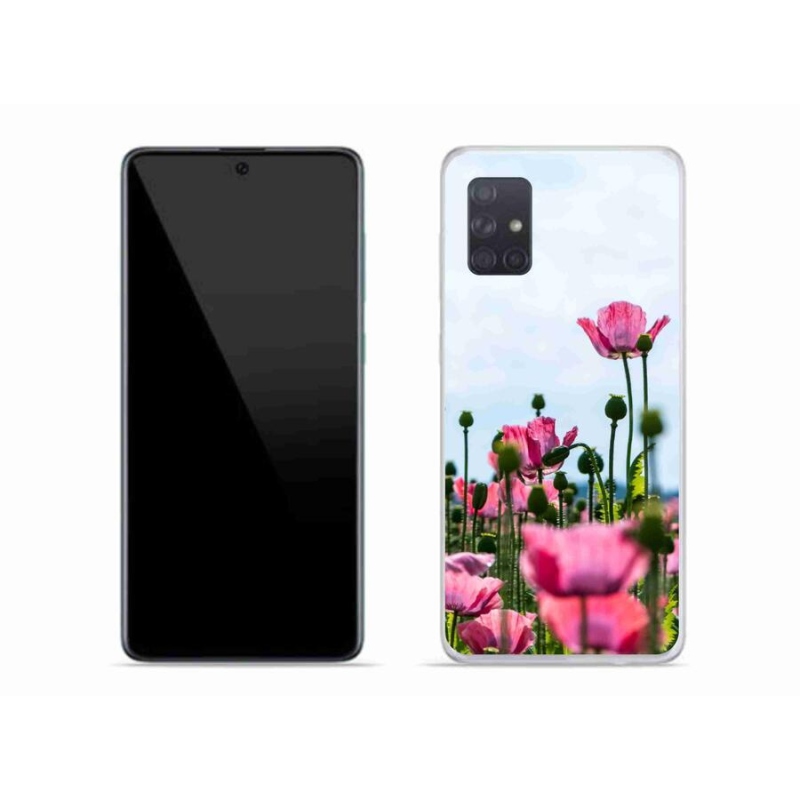 Zselés borítás mmCase Samsung Galaxy A71 - mákos színű tok