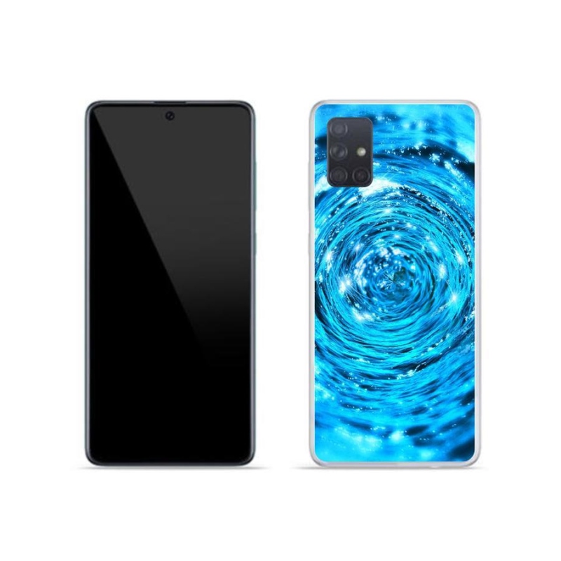 Gél borítás mmCase Samsung Galaxy A71 - vízörvény
